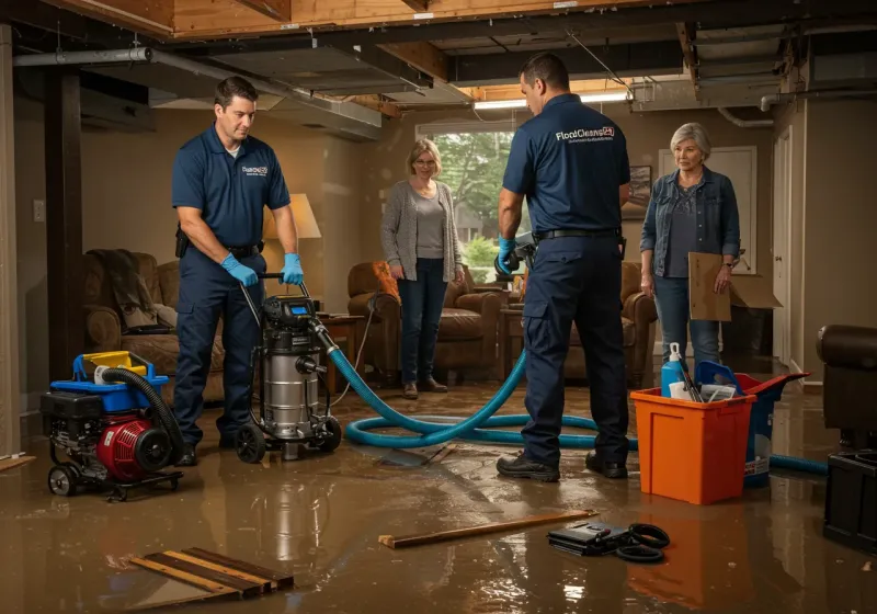 Basement Water Extraction and Removal Techniques process in De Soto County, MS